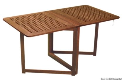 Tavolo teak pieghevole 78x145x70 cm 71.356.60 ARC