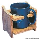 Porta tazza o lattina teak 71.371.10 ARC