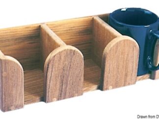Porta tazze 3 posti teak 71.371.20 ARC
