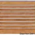 Frontalino protezione teak 200x150 mm 71.396.33 ARC