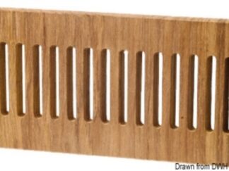 Osculati 71.396.71 Frontalino Protezione Teak 125X250 Mm