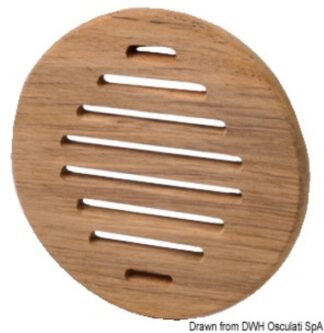 Frontalino protezione teak Ø 150 mm 71.397.10 ARC