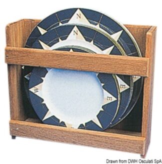 Porta 12 piatti teak 71.601.99 ARC