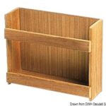 Porta barattoli teak  316 x 101 x 254 mm 71.602.00 ARC