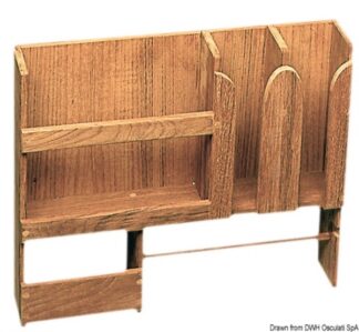 Porta piatti teak 490x106x425 mm 71.602.01 ARC