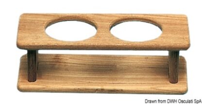 Porta 2 bottiglie teak 71.602.20 ARC