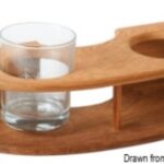 Portabicchiere teak a parete 2 posti 71.602.40 ARC