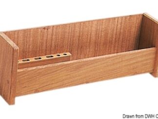Porta strumenti teak 435x100x150 mm 71.605.50 ARC