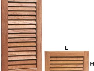 Osculati 71.607.16 Griglia Aereazione Teak 450X235 Mm