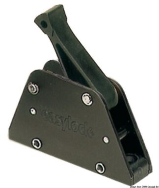 Easylock anodizzato nero singolo 72.078.10 Easylock
