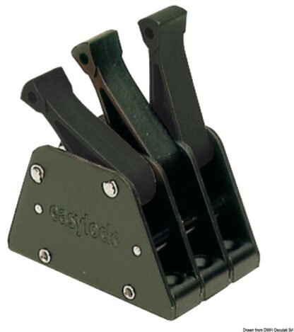 Easylock anodizzato nero triplo 72.078.30 Easylock