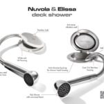 Box Elissa inox con doccia Keji tubo nylon 4 m 15.304.61 Osculati