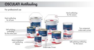 Antivegetativa a matrice dura Classic 153 blu 0,75 l 65.611.12 Osculati