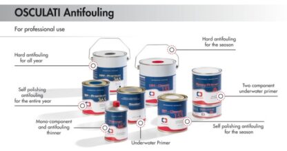 Antivegetativa autolevigante Classic 153 blu 65.601.32 Osculati - immagine 2
