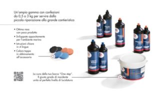 Pasta abrasiva Osculati Heavy 600 3 kg nera 65.227.02 Osculati