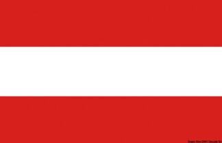Bandiera Austria 20 x 30 cm 35.455.01 Osculati