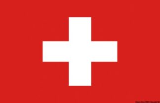 Bandiera Svizzera 20 x 30 cm 35.458.01 Osculati