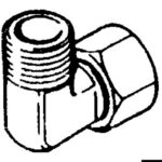 Raccordo per Pompe Ultaflex a 90°-3/8 (EF38) 45.290.31 Ultraflex