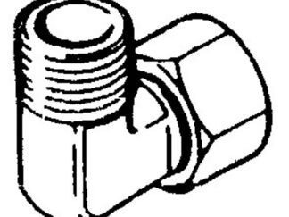 Raccordo per Pompe Ultaflex a 90°-3/8 (EF38) 45.290.31 Ultraflex
