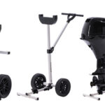 Cavalletto con ruote pieghevole 47.372.60 Rooteq