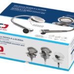 Box Elissa inox con doccia Tiger tubo Nylon 4 m 15.303.61 Osculati