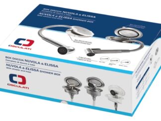 Box Elissa inox con doccia Tiger tubo Nylon 4 m 15.303.61 Osculati