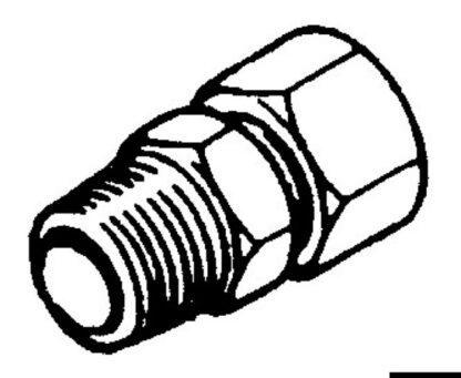 Raccordo per Pompe Ultaflex Diritto 3/8 (SF38) 45.290.32 Ultraflex