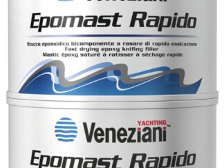 Osculati 65.018.02 Stucco Bicomp. Epomast Rapido Grigio Chiaro 0,50 L