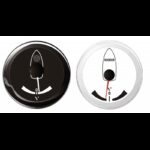 VDO View Line VDO ANGOLO DI BARRA NERO 12/24v