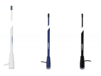SCOUT TELECOMUNICAZIONI Antenne VHF, CB, GPS ANTENNA VHF CM.150 BLACK LINE