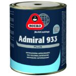 BOERO Primer, Antivegetative ANTIVEG. ADMIRAL 933 NERO 0,75L