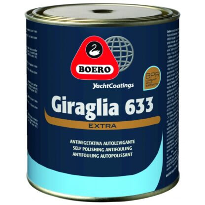 BOERO Primer, Antivegetative ANTIVEG. GIRAGLIA 633 BLU 5L