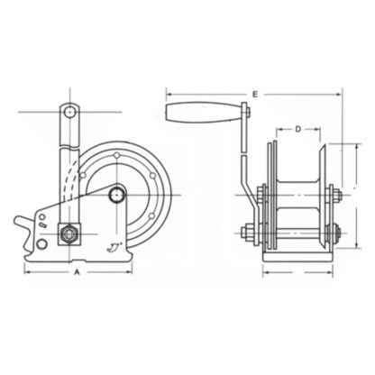 Argani Manuali ARGANELLO KG.1100 - immagine 3