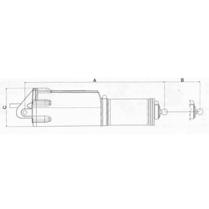 UFLEX Flap Uflex ATTUATORE AT 12 MM.309/366 - immagine 2