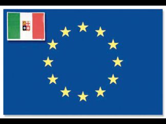 ERREGRAFICA Tabelle e Bandiere Adesive BANDIERA ADESIVA EUROPA CM.20X30