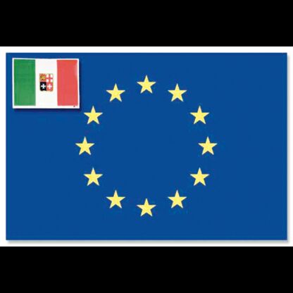 ERREGRAFICA Tabelle e Bandiere Adesive BANDIERA ADESIVA EUROPA CM.20X30