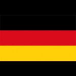 ADRIA BANDIERE Bandiere in Tessuto BANDIERA GERMANIA CM.20X30