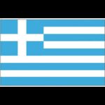 ADRIA BANDIERE Bandiere in Tessuto BANDIERA GRECIA CM.30X45