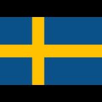 ADRIA BANDIERE Bandiere in Tessuto BANDIERA SVEZIA CM.20X30