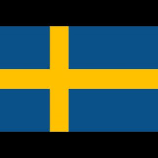 ADRIA BANDIERE Bandiere in Tessuto BANDIERA SVEZIA CM.20X30