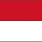 Bandiera Principato di Monaco 80 X 120 cm 35.487.06 Osculati