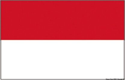 Bandiera Monaco 20x30 35.487.01 Osculati