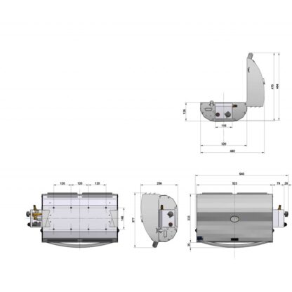 ENO Barbecue,Cucine, Piani Cottura ENO BARBECUE IN ACCIAIO INOX - immagine 2