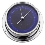 BARIGO Ottone Cromato BAROMETRO Ø MM.100