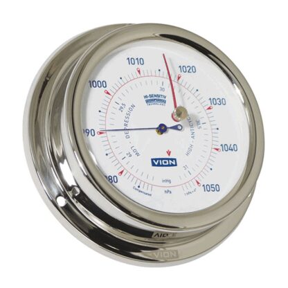 FORESTI Acciaio Inox BAROMETRO INOX Ø MM.127
