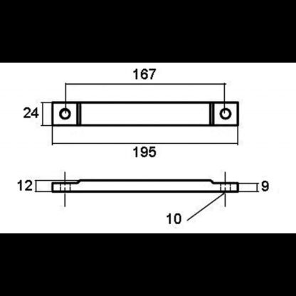 TECNOSEAL Anodi Mercury - Mercruiser BARRA VERADO 350 Ci 4T - immagine 2