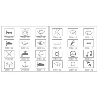 Spie, Interruttori BASCULA ACQUA TERGI