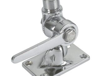 FORESTI Accessori e basi BASE ANTENNA OTTONE DOPPIO SNODO