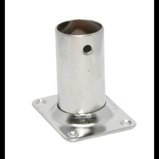 Raccordi in Acciaio Stampati BASE INOX RETT. 90° Ø MM.22