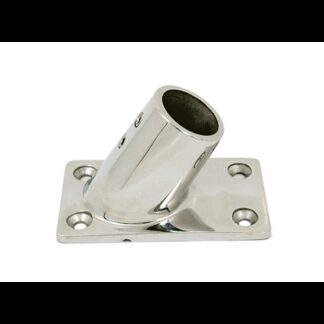 Raccordi in Acciaio Microfuso BASE RETT. INOX 60° Ø MM.22